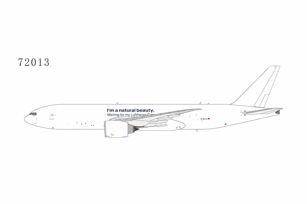* 1/400 Lufthansa Cargo B 777F "I'm a natural beauty" NG Models 72013