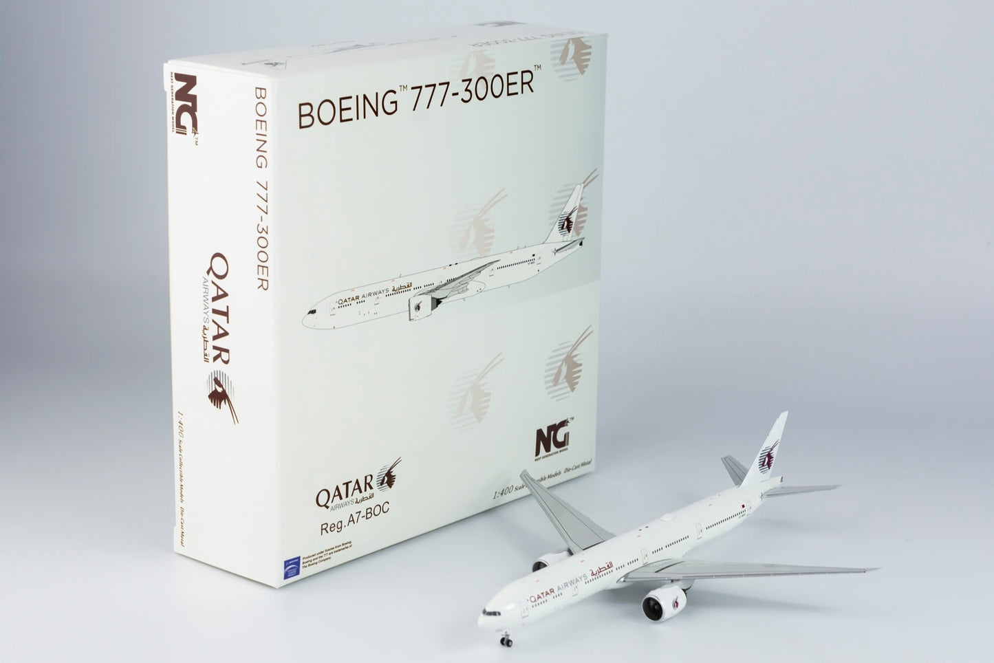 * 1/400 Qatar Airways B 777-300ER "Retro Livery" NG Models 73017