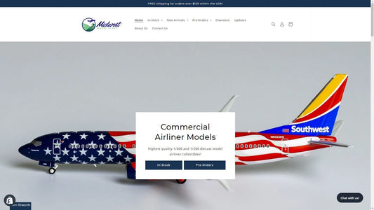 Website Refresh (09/05/2021) | Midwest Model Store