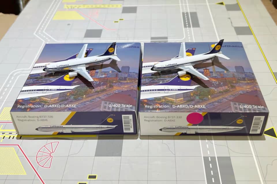 *1/400 Lufthansa B 737-300 "Euro 86" Miniature Models M4LH733A