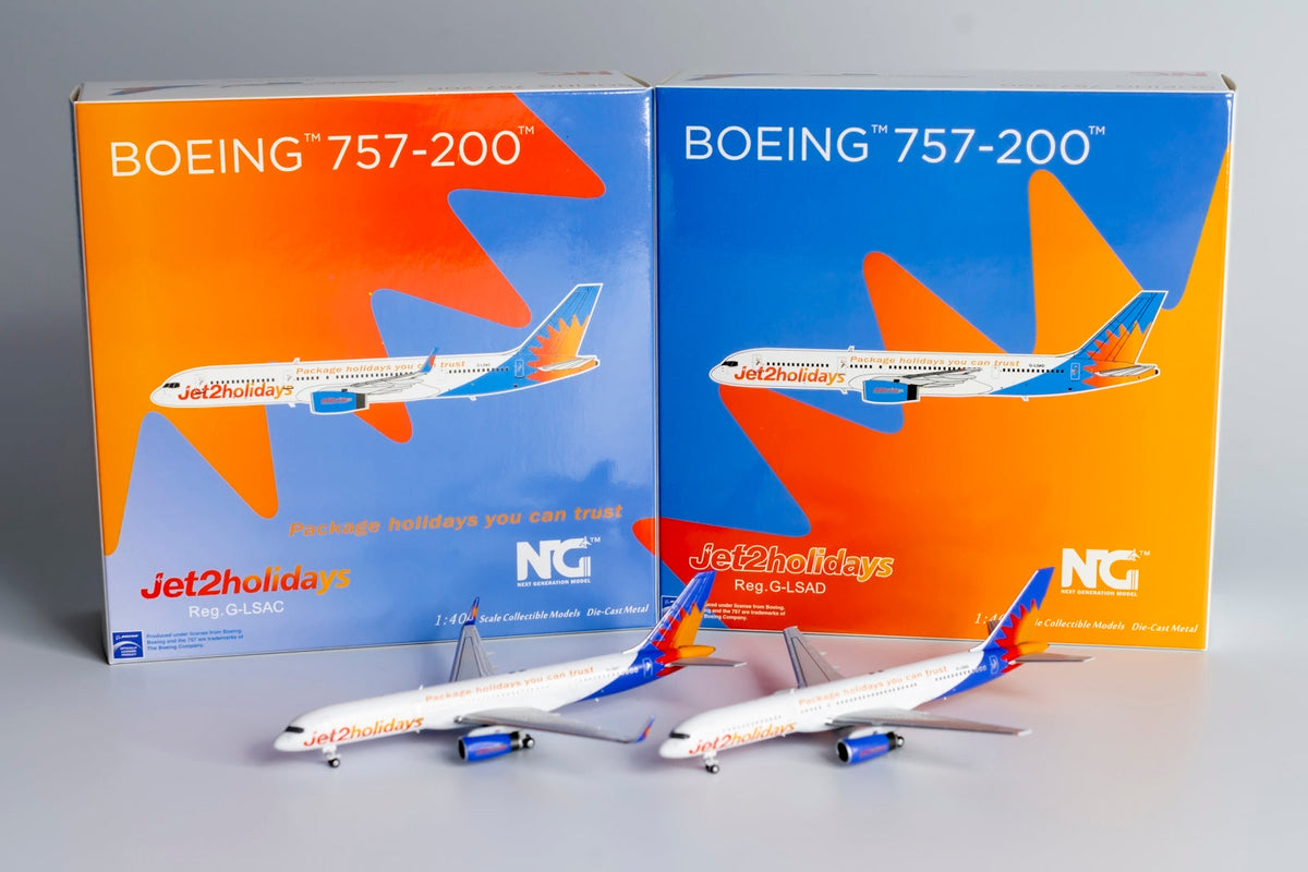 * 1/400 Jet2 Holidays B 757-200/w NG Models 53182