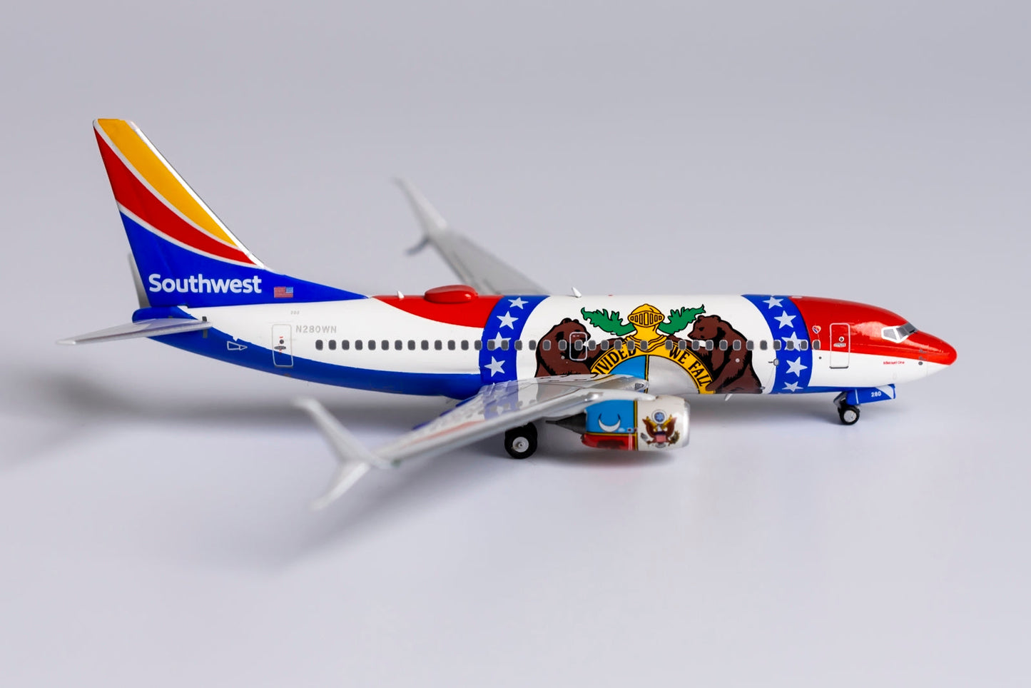*1/400 Southwest Airlines B 737-700/w "Missouri One" NG Models 77016