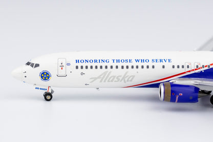 *1/400 Alaska Airlines B 737-900ER/w "Honoring Those Who Serve" NG Models 79007
